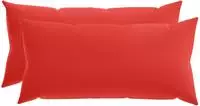 vidaXL Kissenbezug 2 stk. HEERLEN Rot 40 x 70 cm Polyester