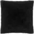 vidaXL Kissenbezug 2 pcs HEERLEN Schwarz 80 x 80 cm PV Fleece