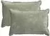 vidaXL Kissenbezug 2 stk. HOUTEN Grün 50 x 70 cm Chenille-Stoff
