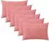 vidaXL Kissenbezug 6 pcs HEERLEN Rosa 50 x 70 cm Samt