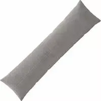 vidaXL Kissenbezug ALMELO Hellgrau 40 x 145 cm Cord