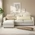 vidaXL Kissenbezug HOUTEN Taupe 40 x 145 cm Polyester