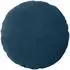 vidaXL Kissenbezug 2 pcs HEERLEN Blau Ø 40 cm Samt
