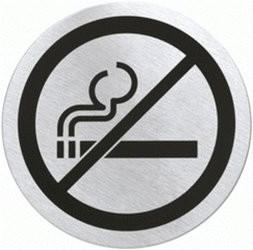 Blomus SIGNO Türschild Rauchverbot (rund)