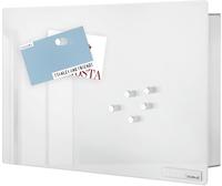 Blomus Schl&uuml;sselkasten VELIO 65363 Anzahl Haken 7 Wei&szlig;, Grau