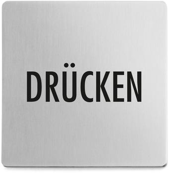 ZACK Indici Hinweisschild Drücken
