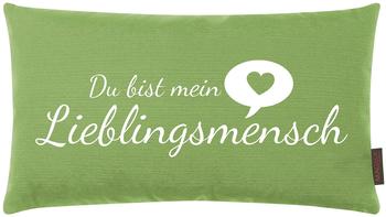 Magma Heimtex Lieblingsmensch 30x50cm kiwi