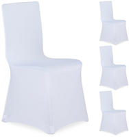Stuhlhussen, 4er Set, Universeller Stretch Stuhlbezug, Bankettstuhl Dekoration,