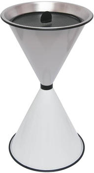 SZ Metall spitzer Kegel (71 x 40 cm) weiß
