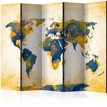 Artgeist Map Of The World Sun And Sky II 225x172cm