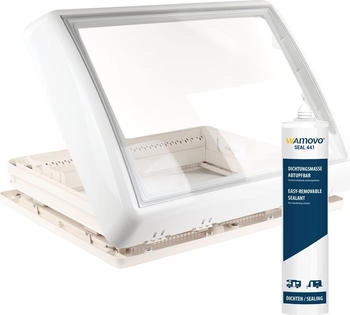 Dometic Midi Heki 70x50cm Dachhaube mit Zwangsbelüftung inkl. Dichtmittel