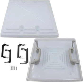 MPK Dachhaube 40 x 40 cm Modell 42 / 420 Camper grau