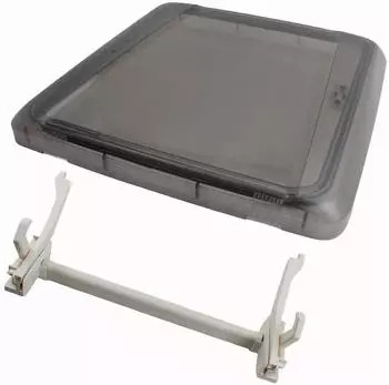 MPK VisionStar M pro II Modell 48+49 Ersatzhaube Dachhaube 40 x 40 cm Camper perlweiß