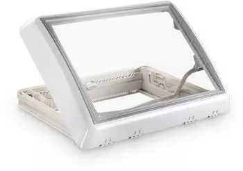 Dometic Midi Heki Style 70x50cm mit B&uuml;gel ohne Zwangsbel&uuml;ftung wei&szlig;