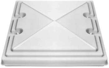 MPK Ersatzhaube für Modell 40/42/42K, Milchglas, Rahmen beige