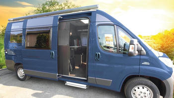 Remimobil REMIcare Van Tür-Insektenschutz für Fiat Ducato 1435x1250mm mit Tischschiene