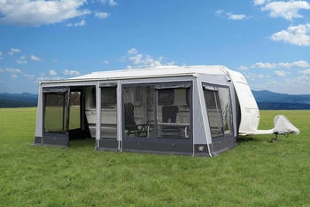 Wigo Rolli Plus Lounge Markise inkl. Vorzelt, Gr. 7, 911-945 cm, 250cm