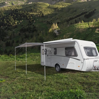 Westfield Canopy Shady Pro Sonnendach, grau, 410cm