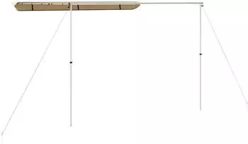 vidaXL Wohnwagen-Markise 3,6x2,5x2,15m beige (148145)