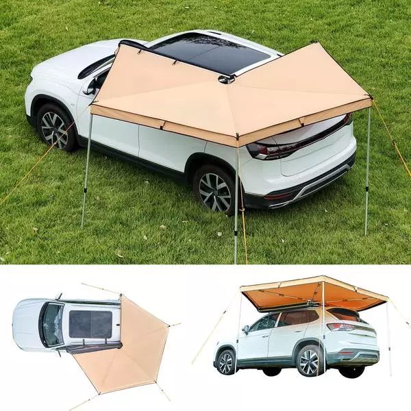 VEVOR 270-Grad-Markise 3,19x3,07x2,10m UV50+ wasserdicht (ATSA27016)