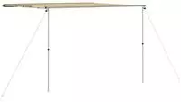 vidaXL Wohnwagen-Markise 3x3x2,15 m m Beige