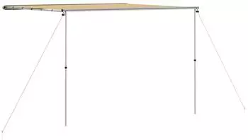 vidaXL Wohnwagen-Markise 3x3x2,15m, beige (148143)