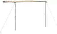 vidaXL Wohnwagen-Markise 3x2x2,15 m Beige
