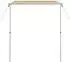 vidaXL Wohnwagen-Markise 2,4x2,5x2,15m, beige (148139)