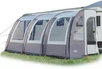 LuxusKollektion Weekender Markise für Wohnwagen & Wohnmobil, Fiberglas, 390cm