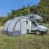 LuxusKollektion Weekender Markise für Wohnwagen & Wohnmobil, Fiberglas, 390cm