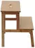 MCW TrittB87, Stufenhocker Trittbank Holzhocker, Bambus 43x47x38cm