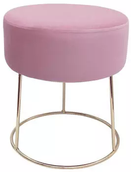 Echtwerk Echtwerk Sitzocker Marylin Samtbezug 35,5x35,5x40,5 cm rosa