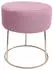 Echtwerk Echtwerk Sitzocker Marylin Samtbezug 35,5x35,5x40,5 cm rosa