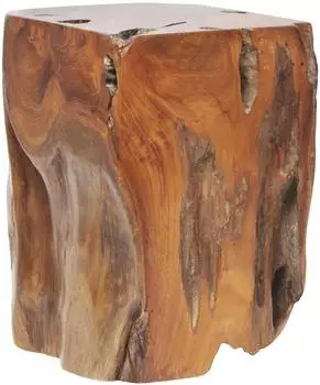 vidaXL Hocker Massivholz Teak (243469)