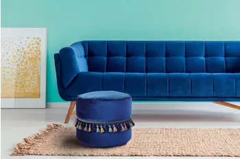 Kayoom Pouf Taj Mahal 225 Blau (005937004201)