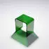Steinberg Serie 432 Hocker aus Polyresin, Forest (432 7000 32)