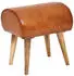 Wohnling Sitzhocker 45x53x40 cm braun (WL6.087)