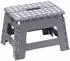 Arregui TB-022 Klapphocker 22cm Grau, Erwachsene & Kinder, 150kg (TB-022-G)