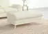 sit&more Cabrio Hocker 133x48x72cm Federkern, altweiß (30683552-0)
