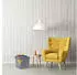 Relaxdays Sitzhocker mit Stauraum, gepolstert, faltbar, Bambus, grau (10042366)