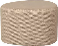 WOOOD Hocker "Puuk mit Wave-Mesh-Bezug und 3D-Effekt B 60 x T 47 x H 38 cm"...