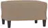vidaXL Fußhocker Kunstleder Cappuccino-Braun 60x50x41cm (349292)