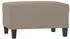 vidaXL Polsterhocker Mikrofasergewebe Taupe 70x55x41cm (349361)