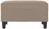 vidaXL Polsterhocker Mikrofasergewebe Taupe 70x55x41cm (349361)