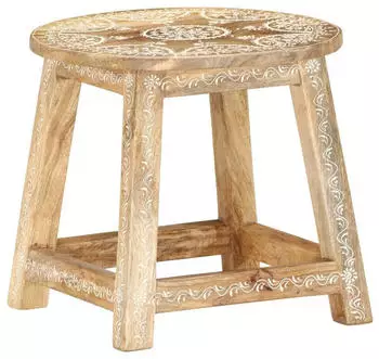 vidaXL Handbemalter Hocker 38 x 38 x 35 cm