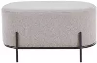 SalesFever Polsterhocker "Komfortabler Polsterhocker" mit Design-Gestell aus