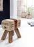 Finebuy Sitzhocker Turnhocker 40x30x47 cm beige