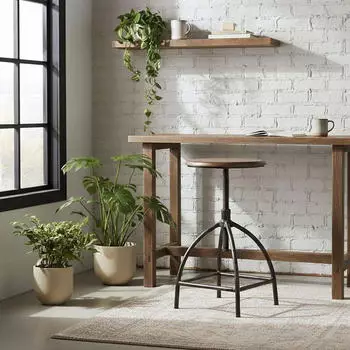 Broste Copenhagen Sire Hocker Mangoholz / Eisen natur (70010100)
