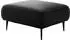 designwerk Forma Polsterhocker Polyester schwarz 90x47x70cm