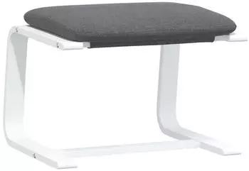 vidaXL Fu&szlig;hocker Stoff 51x41x40cm